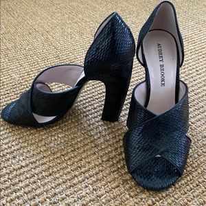 Audrey Brook Snakeskin Sandals